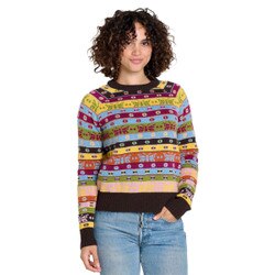 Toad&Co Cazadero Crew Sweater Women's in Boysenberry